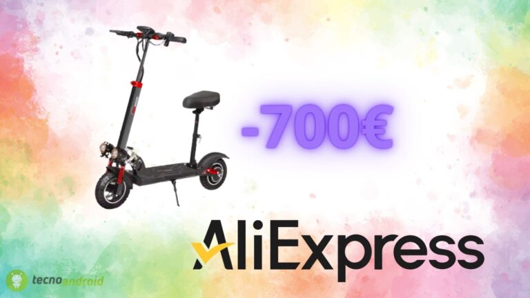 Monopattino elettrico a prezzo da saldo oggi su AliExpress