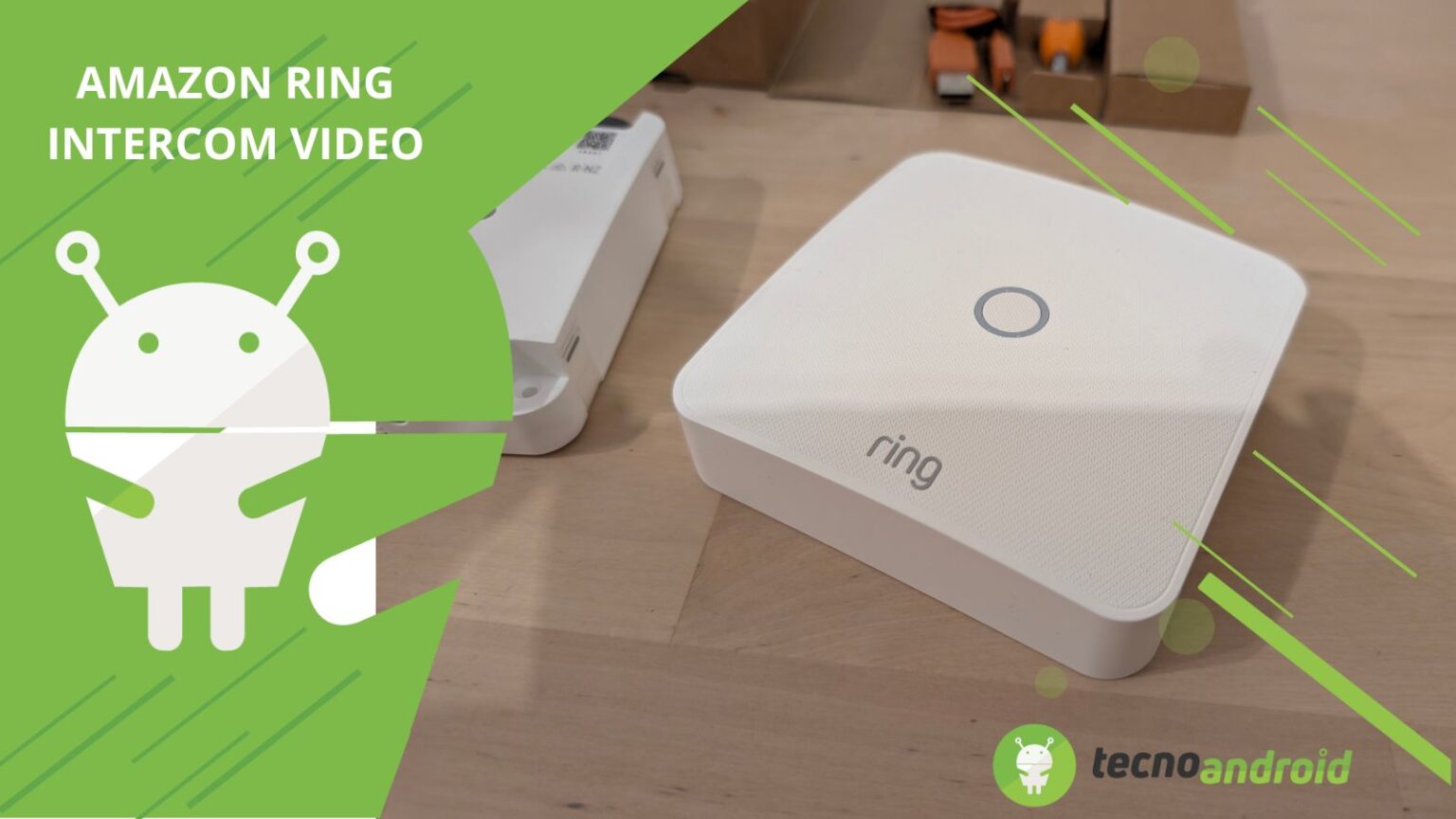 Amazon ring intercom video copertina