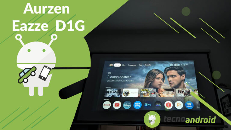 Aurzen Eazze D1G, proiettore nativo in FullHD con Google TV e tanta qualità - Recensione