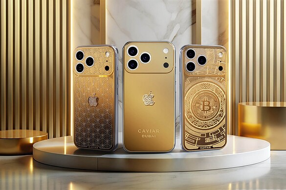 Caviar presenta la nuova Gold Collection per gli iPhone 17