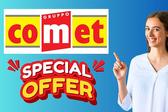 Comet: il Black Friday porta sconti spettacolari su ogni prodotto