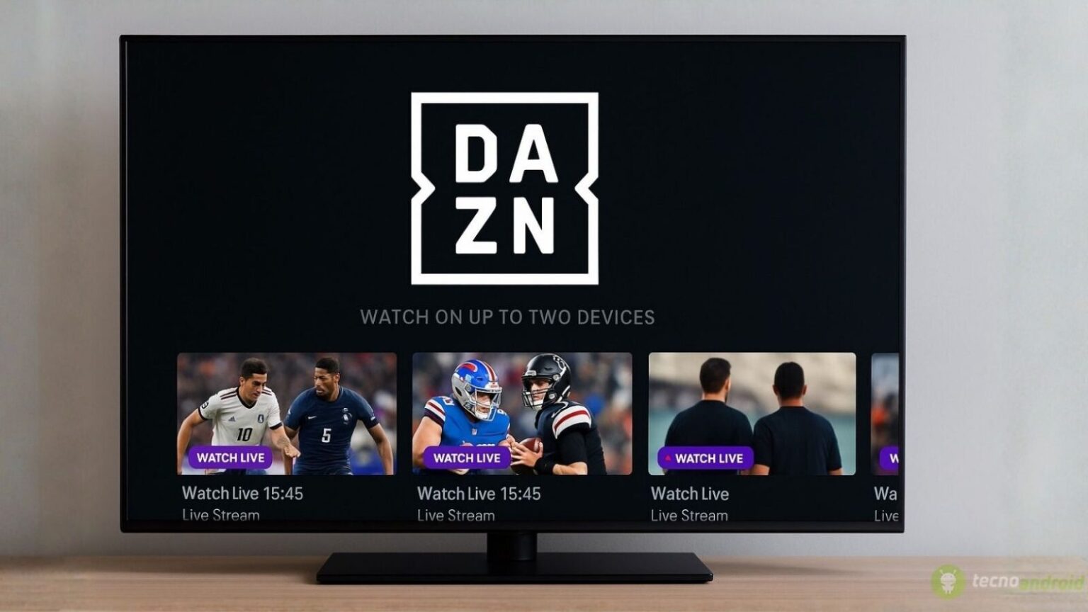 DAZN: doppia visione su due reti diverse per una selezione di abbonati fino al 2025