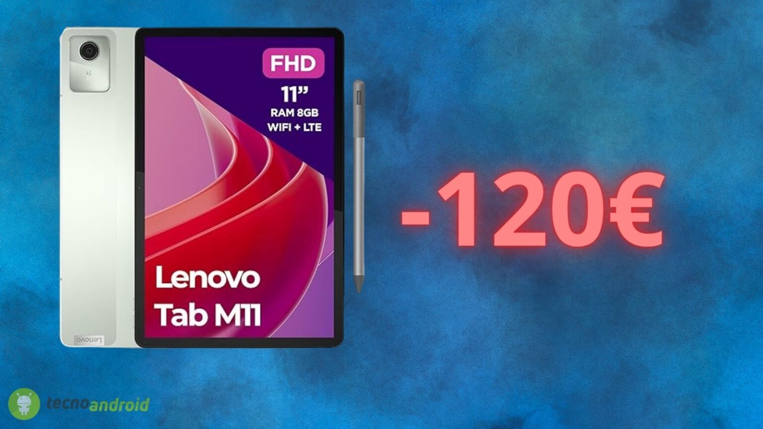 Amazon SPEZZA il prezzo di Lenovo Tab M11: offertissima per poco tempo