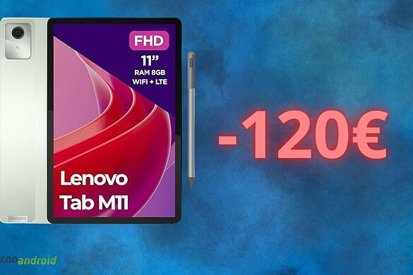 Amazon SPEZZA il prezzo di Lenovo Tab M11: offertissima per poco tempo