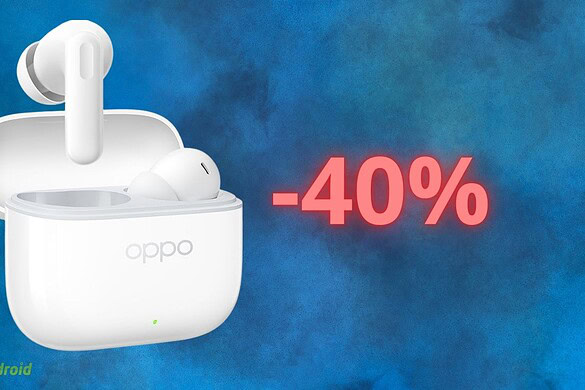 Oppo Enco Buds3 Pro: costano solo 29 euro oggi su Amazon