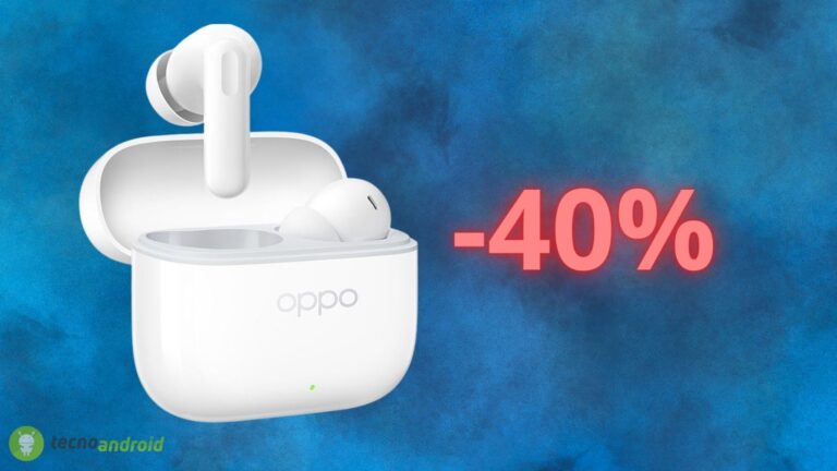 Oppo Enco Buds3 Pro: costano solo 29 euro oggi su Amazon