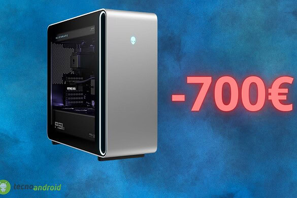 PC da gaming Alienware con 700 euro di sconto su Amazon: offerta impazzita