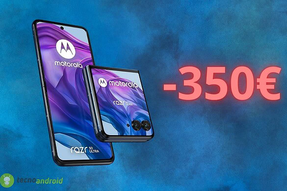 Motorola Razr 50 Ultra ha un prezzo RIDICOLO: l’offerta Amazon shock