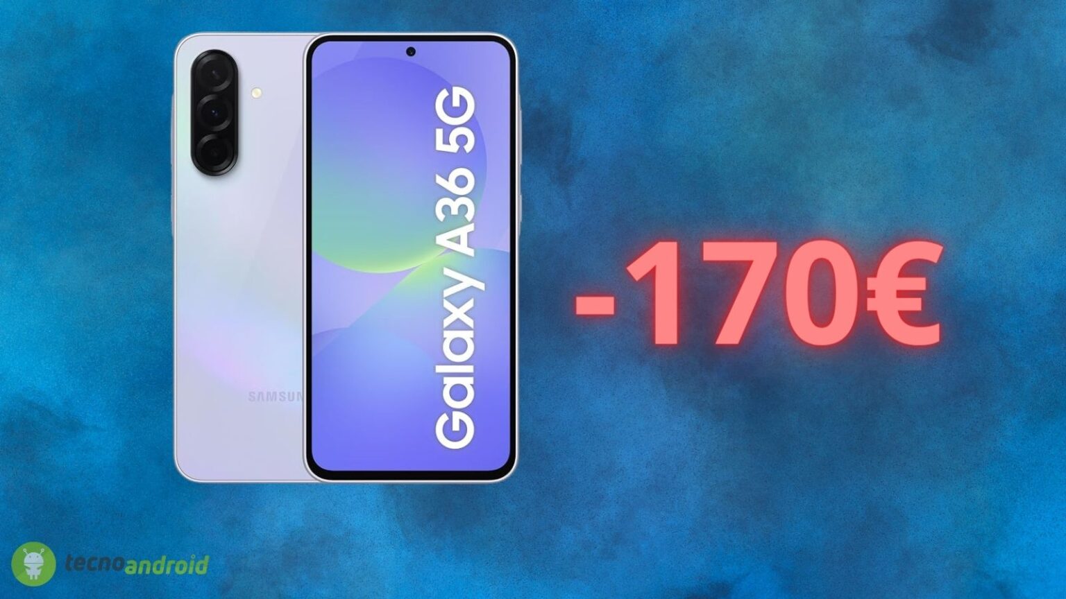 Amazon, il prezzo sul Samsung Galaxy A36 è shock