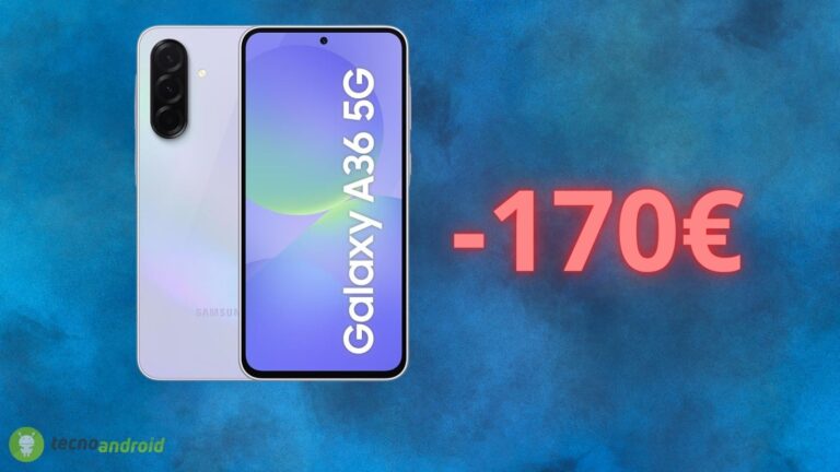 Amazon, il prezzo sul Samsung Galaxy A36 è shock