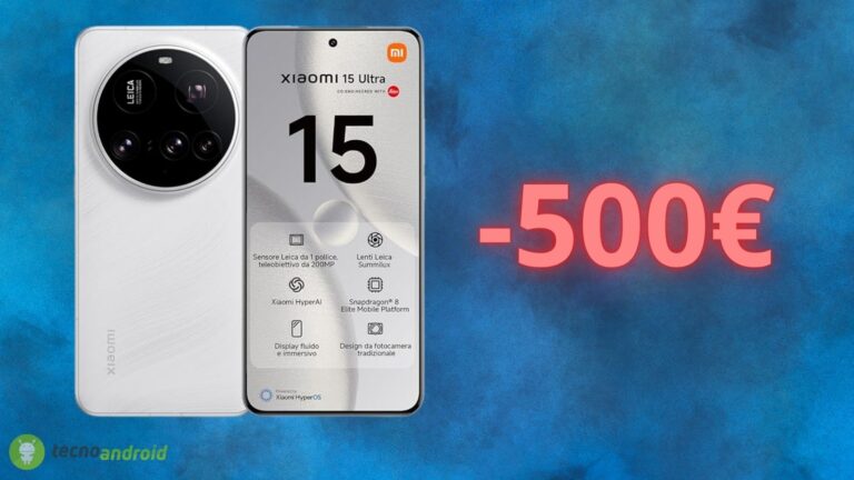 Amazon da PAZZI: Xiaomi 15 Ultra è in sconto di 500 euro