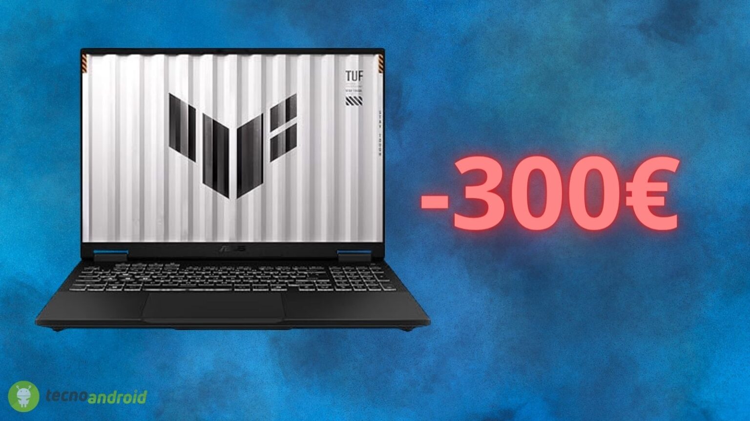 Notebook ASUS da gaming con 300 euro su Amazon: il Black Friday 2025 è qui