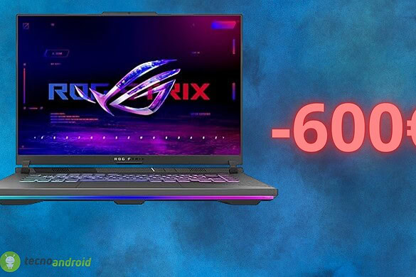 Asus ROG Strix G16 ha uno sconto SHOCK di 600 euro su Amazon con il Black Friday