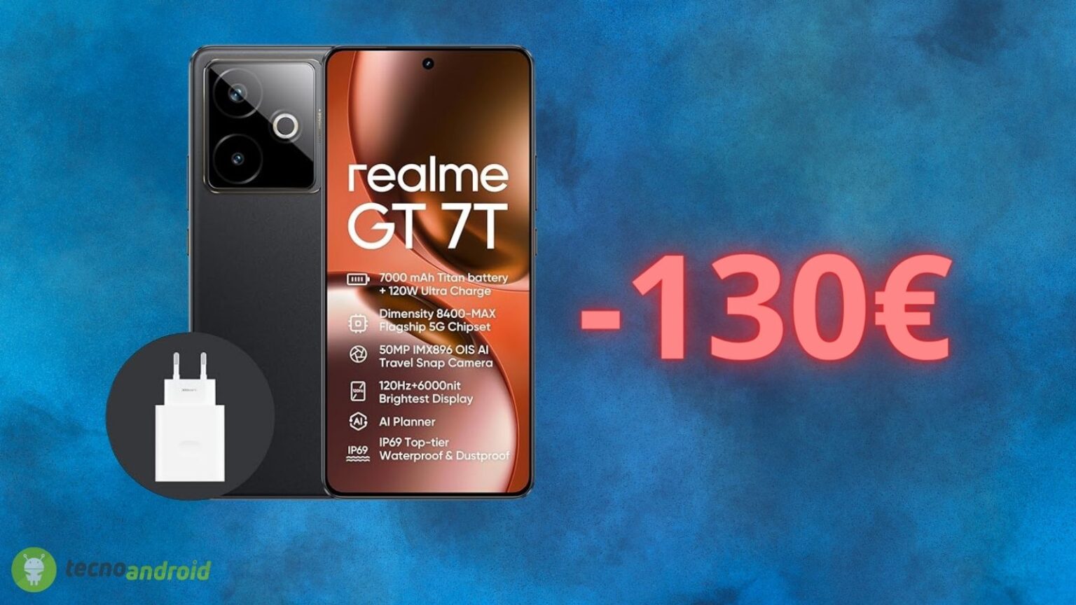 Realme GT 7T, sconto PAZZESCO su Amazon con il Black Friday