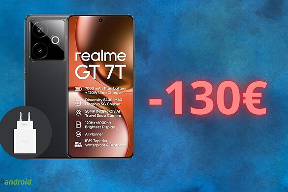 Realme GT 7T, sconto PAZZESCO su Amazon con il Black Friday