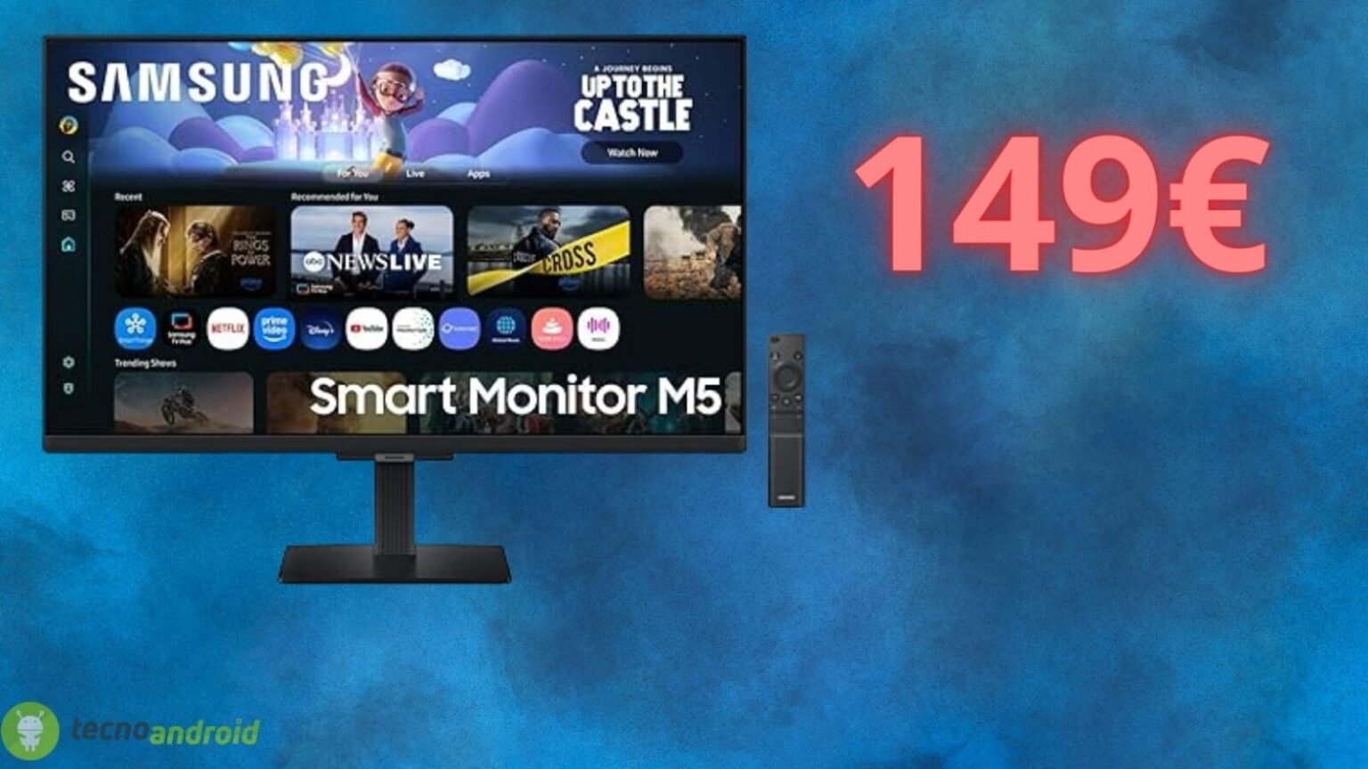 Samsung Smart Monitor M5, prezzo AMAZON BLACK FRIDAY assurdo: costa solo 149 euro