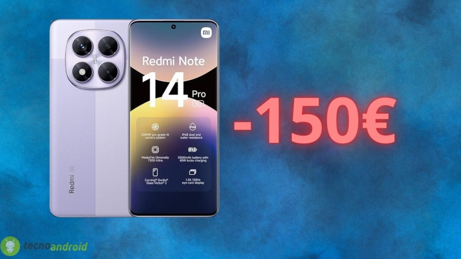 Redmi Note 14 Pro in offerta a un prezzo da RECORD con il Black Friday di Amazon