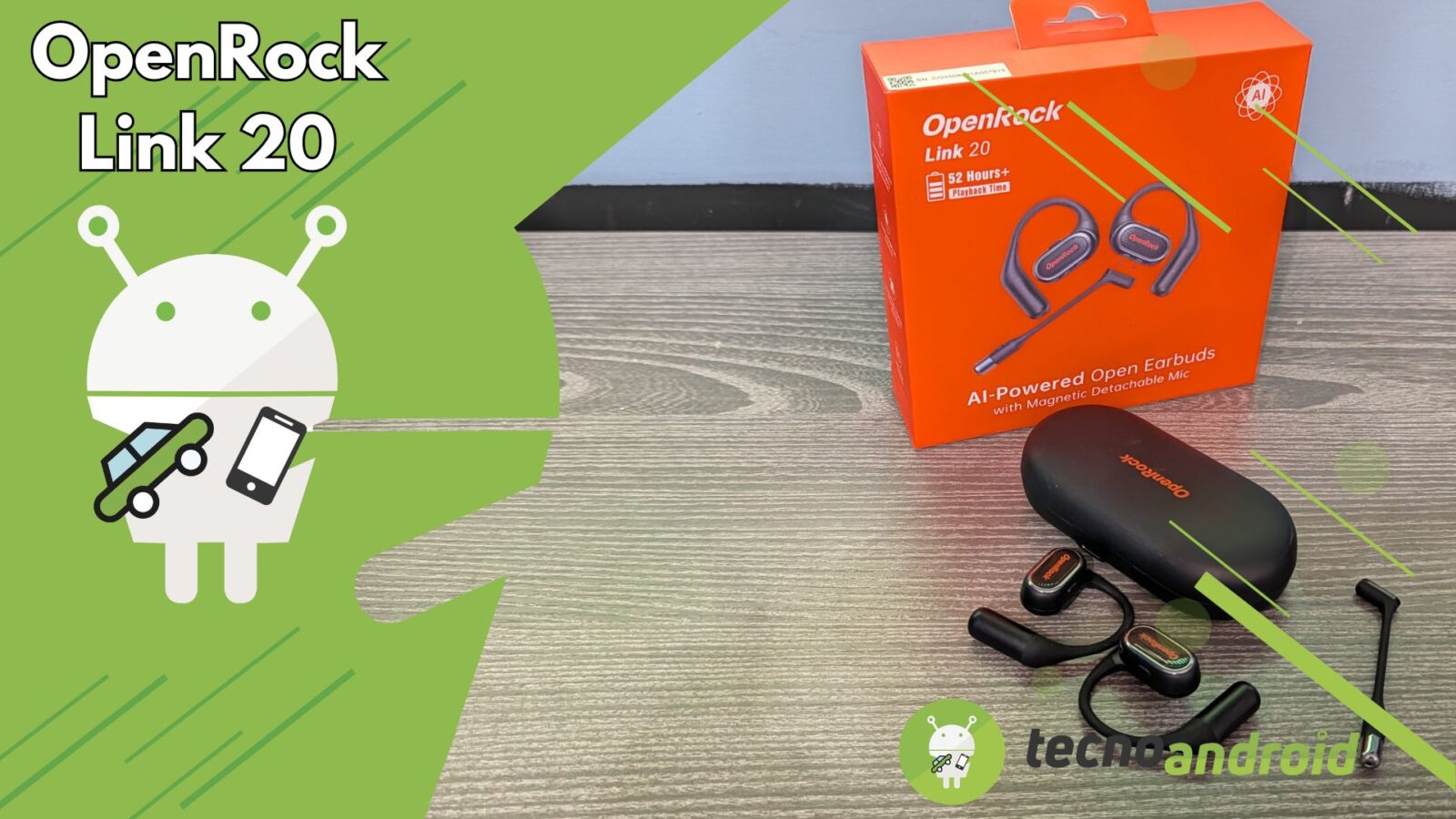 OpenRock Link 20: l’evoluzione delle cuffie open-ear per lavoro e sport | RECENSIONE