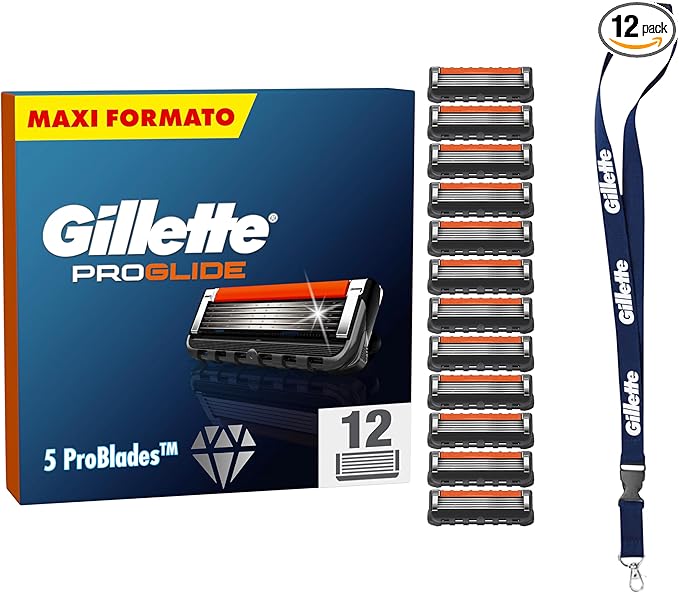 Gillette Fusion ProGlide Lamette di Ricambio Gillette Fusion ProGlide Lamette di Ricambio
