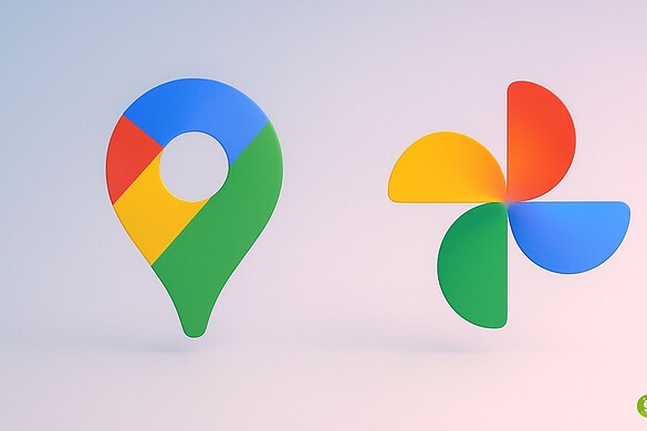 Google Maps e Foto, in arrivo nuove icone con sfumature più morbide