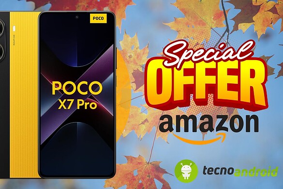 Amazon super shock: Xiaomi POCO X7 Pro irresistibile OGGI