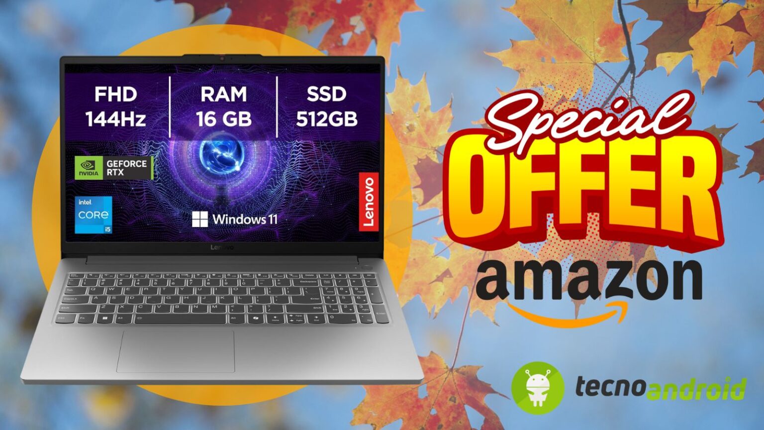 Amazon: Lenovo LOQ Essential Gaming Legend ad un PREZZO SPECIALE