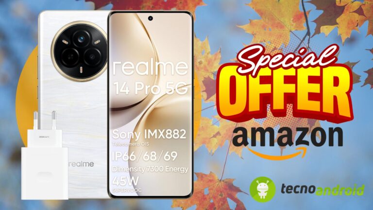 Amazon BOMBA ESPLOSIVA: sconto da urlo su realme 14 Pro 5G