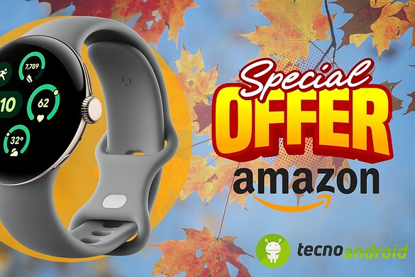 Amazon impazzisce: GRANDE PROMO sul favoloso Pixel Watch 3