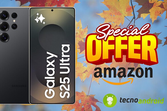 Amazon: il prezzo del Samsung Galaxy S25 Ultra SCENDE A PICCO