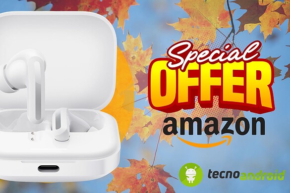 Amazon Redmi Buds 5 in OFFERTA PAZZESCA: sconto wow del 38%