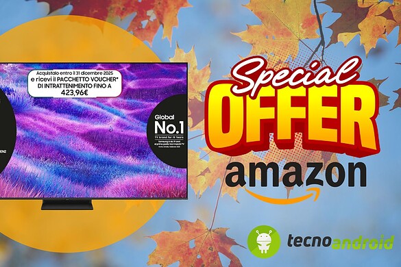 Amazon: Samsung Smart TV 65″ QLED ora in OFFERTA SUPERSONICA