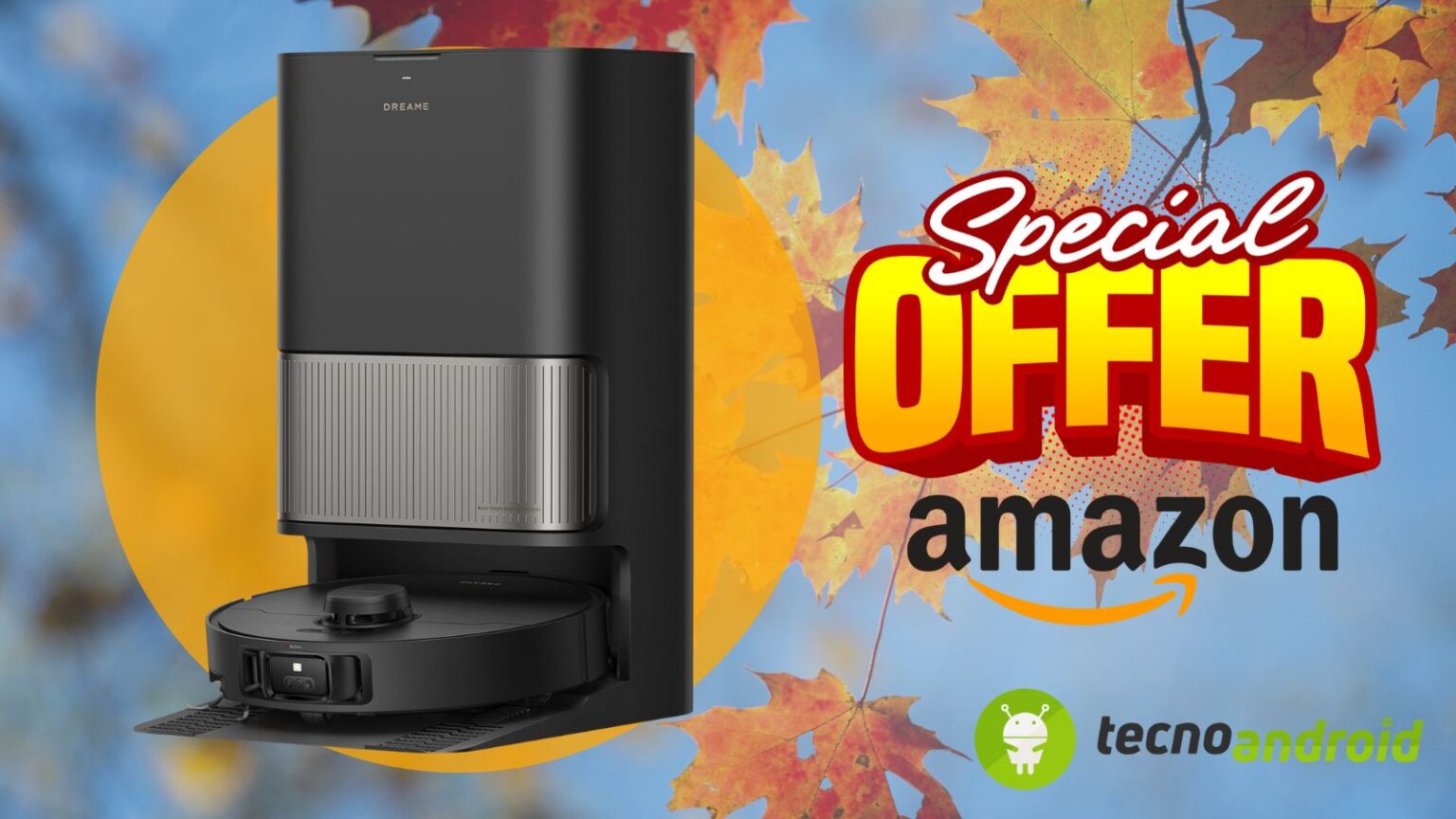 Immagine Amazon: pulizia SMART con il Dreame L40s Pro Ultra ora in PROMOZIONE