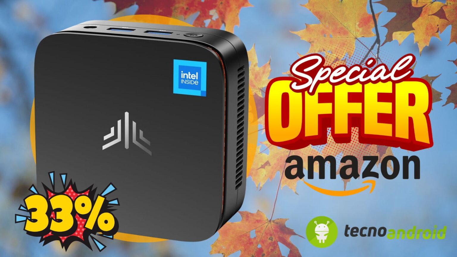 Amazon affare WOW: il Mini PC NiPoGi E1 è ora ad un PREZZO da URLO