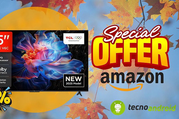 Amazon ECCEZIONALE: TCL TV 65″ 4K in PROMOZIONE ASSURDA