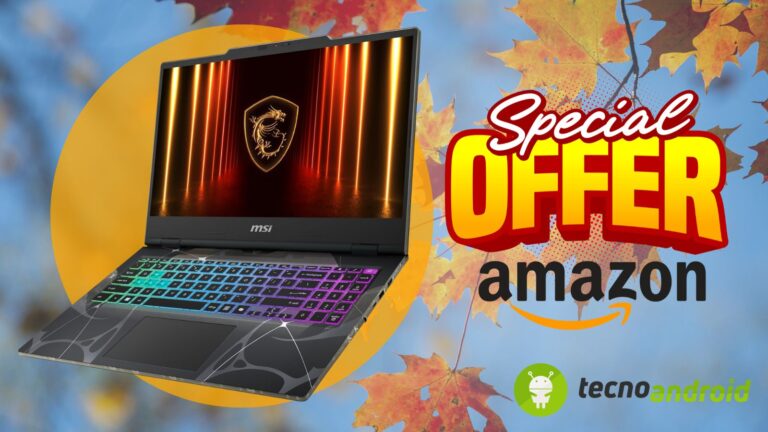 Amazon sconto da non perdere: notebook MSI Cyborg 15 in OFFERTA ESPLOSIVA
