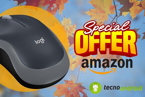 Amazon scatenato: mouse Logitech M185 ora a PREZZO MINI