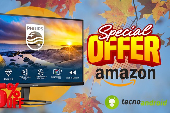 Amazon OFFERTA ESPLOSIVA: monitor Philips in saldo special al 25%