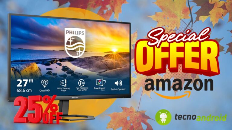 Amazon OFFERTA ESPLOSIVA: monitor Philips in saldo special al 25%