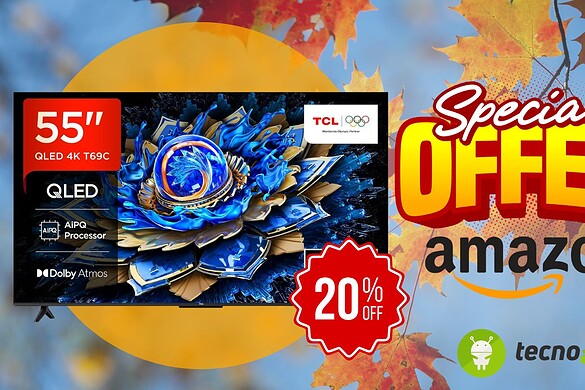 Amazon PREZZO EXTRA TAGLIATO: Smart TV TCL QLED in mega promozione