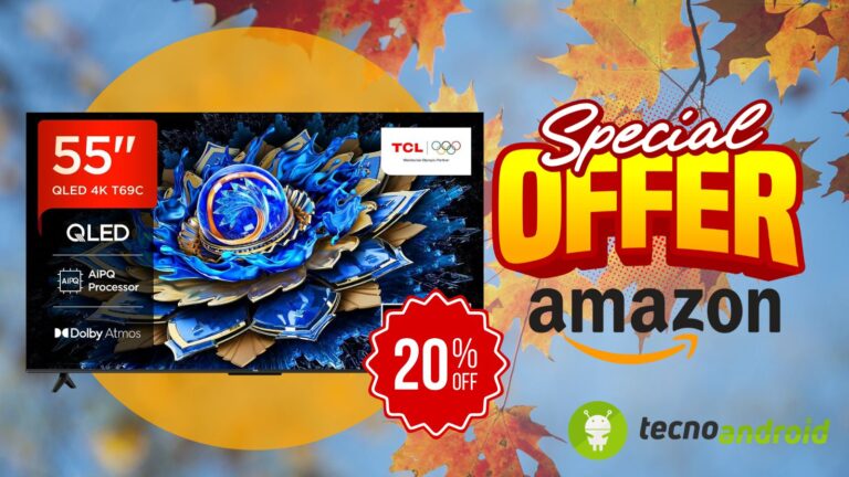 Amazon PREZZO EXTRA TAGLIATO: Smart TV TCL QLED in mega promozione