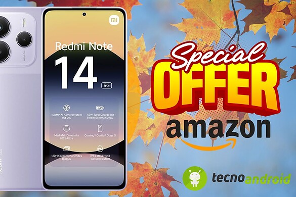 Amazon ti sconvolge: Redmi Note 14 5G ora ad un PREZZO da PAURA