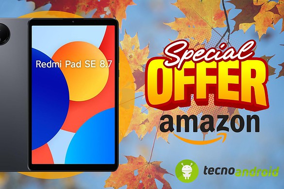 Amazon IMPAZZISCE con gli SCONTI: Redmi Pad SE 8.7’’ a prezzo shock