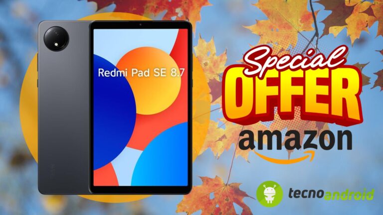 Amazon IMPAZZISCE con gli SCONTI: Redmi Pad SE 8.7’’ a prezzo shock