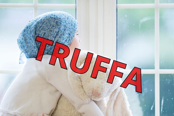 Truffa online: bambini malati usati per raccogliere denaro facile