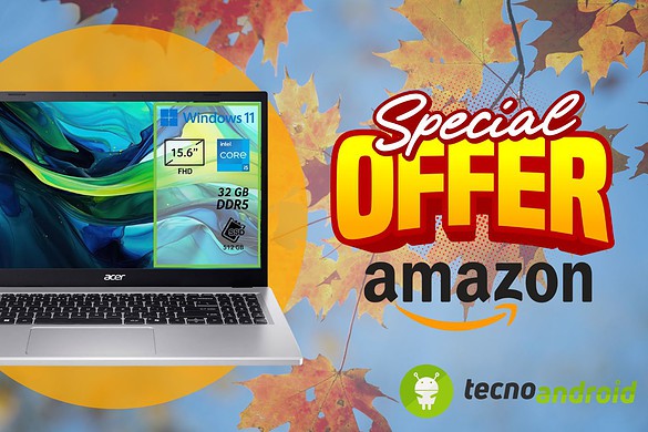 Amazon scatena le promozioni: Acer Aspire Go 15 in OFFERTA INCREDIBILE