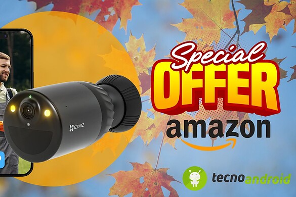Amazon per la tua sicurezza: EZVIZ BC1C telecamera WiFi per te in PROMO