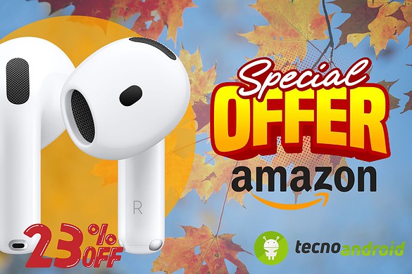 Amazon promo da favola: AirPods 4 Auricolari Wireless al 23% di SCONTO