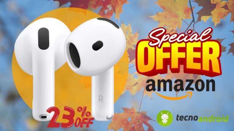 Amazon promo da favola: AirPods 4 Auricolari Wireless al 23% di SCONTO