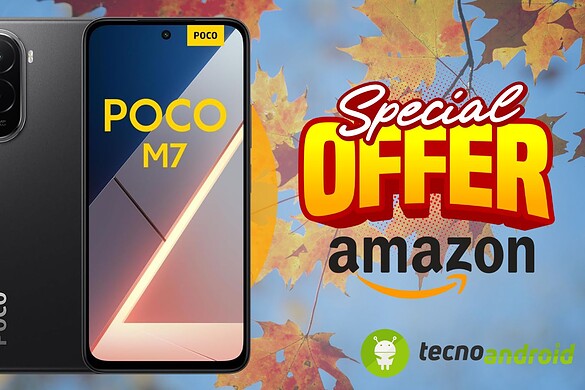 Amazon ti fa impazzire: smartphone POCO M7 ad un PREZZO stracciato