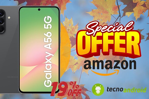 Amazon SPACCA TUTTO: Galaxy A56 5G ora in offerta ESPLOSIVA